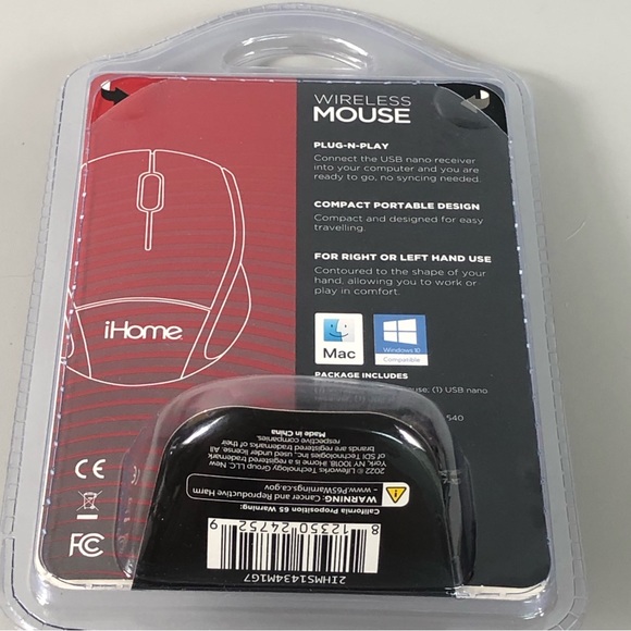 iHome Wireless Mouse - Picture 3 of 3